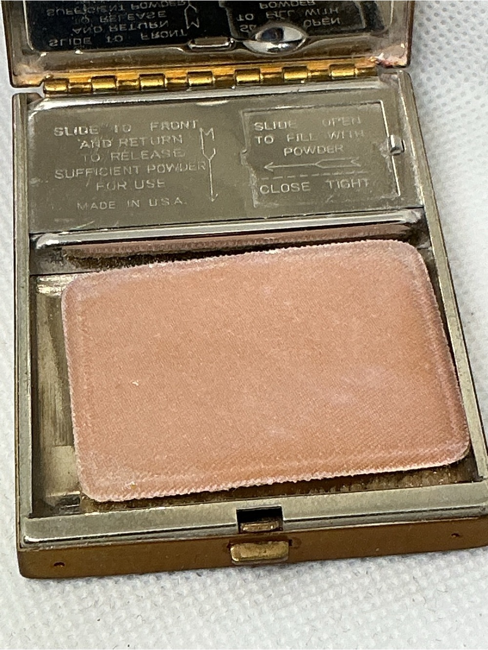 Vintage Max Factor Hollywood Art Deco Powder & Rouge Compact - Picture 9 of 11